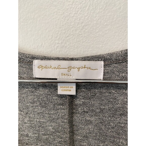 NWT SPIRITUAL GANGSTER Perfect Lounge Romper Heather Grey White Size S MSRP$118 - Picture 6 of 10